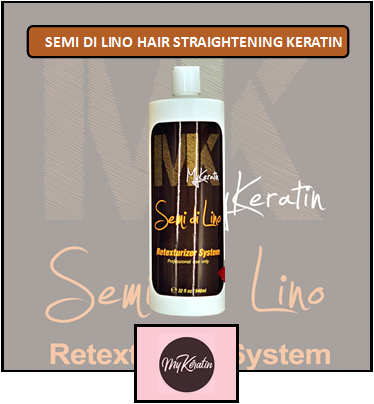 MyKeratin Semi di Lino Hair Straightening Keratin 32oz